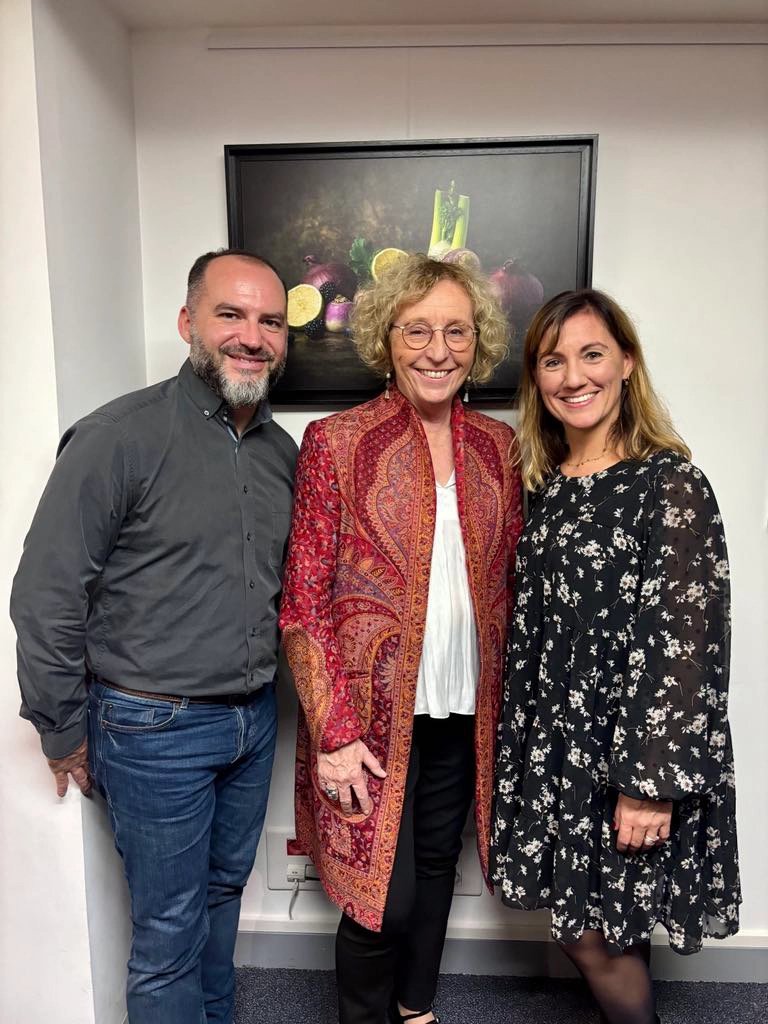 muriel pénicaud ancienne ministre du travail avec sophie et julien maré
