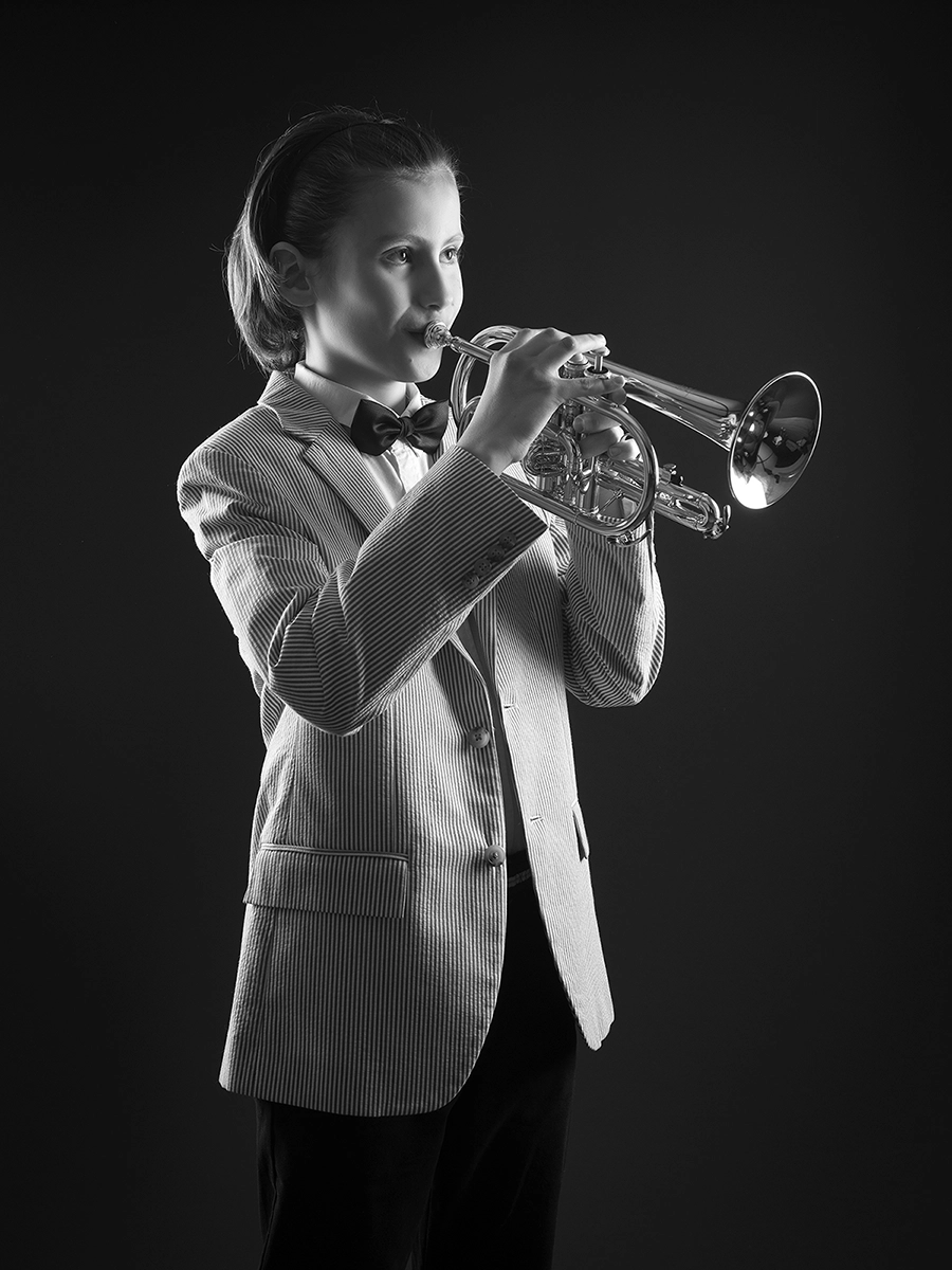 trompette communion portrait enfant forbach