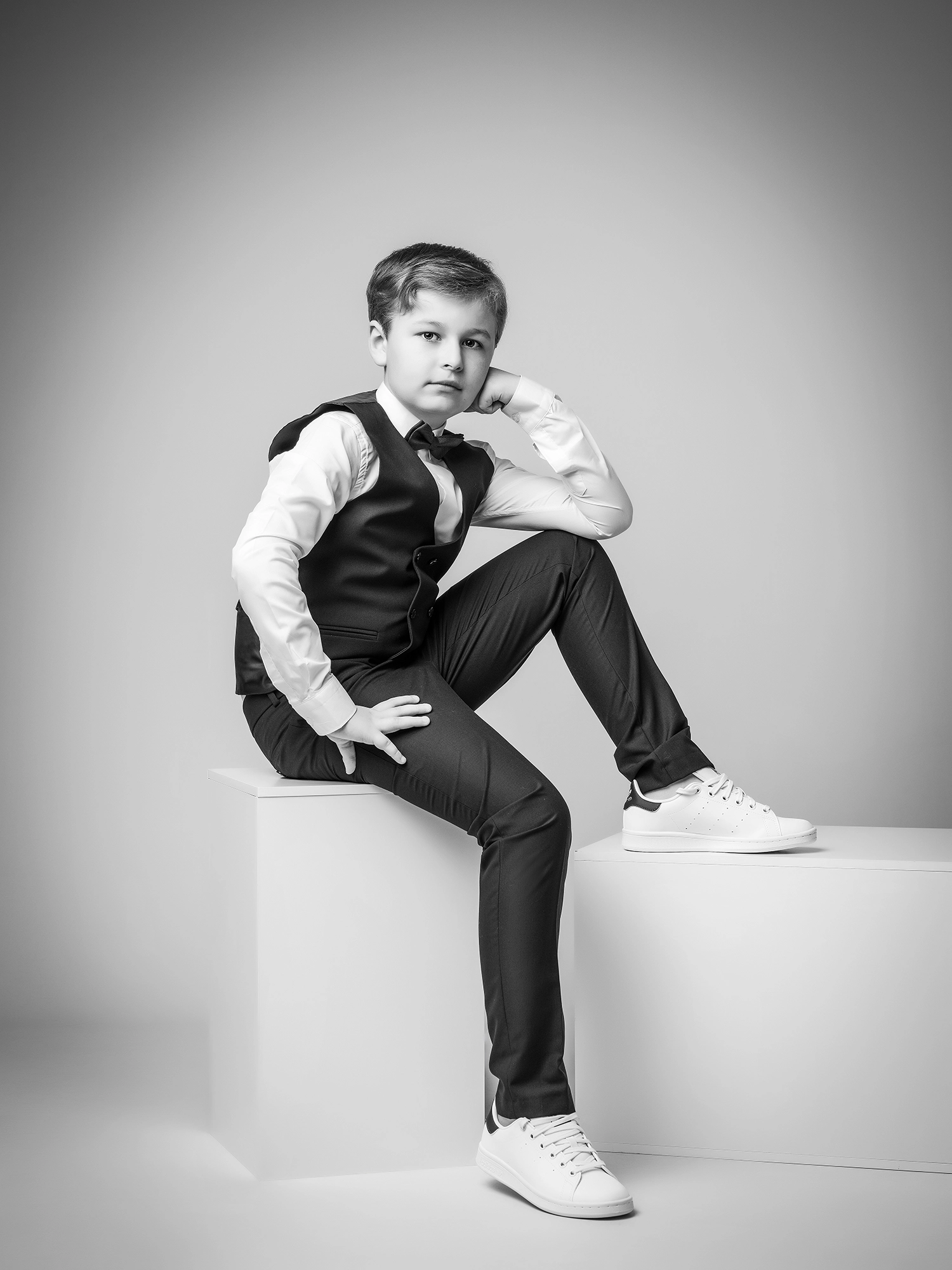 garçon communiant enfant basket