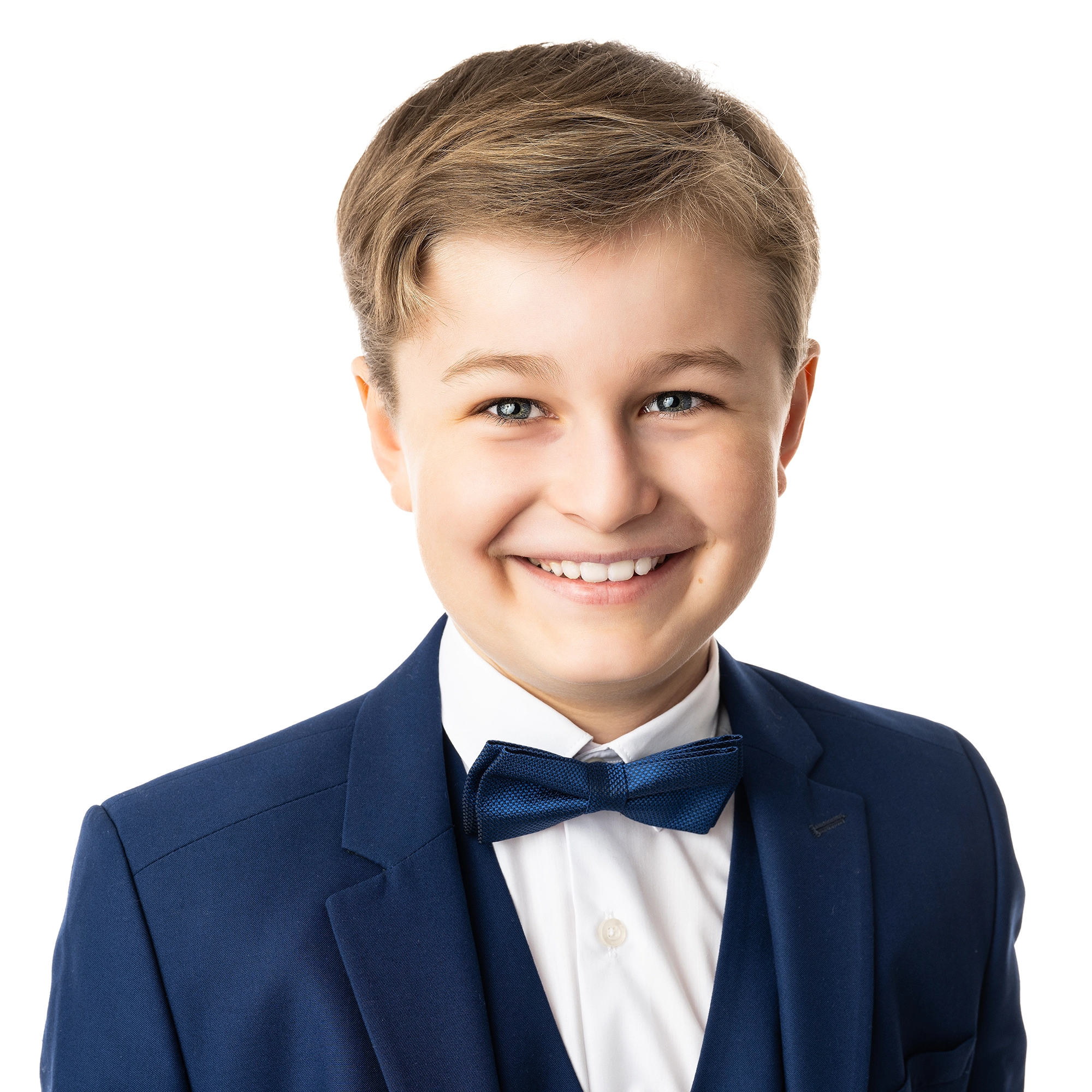 enfant communion costume sourire noeud papillon